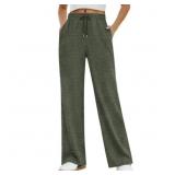 MOSHU Sweatpants for Women Straight Leg Elastic Wa