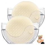 WRINGKIT 2 Pack Rice Paper Water Bowl Dipper, Spri