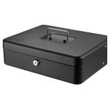 SentrySafe Black Money Saving Box with Cash Tray a