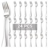 Astercook Dinner Fork Set, 24-Piece Premium Food-G