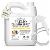 Premo Guard Natural Poultry Spray   Kills Scaly Le