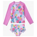 Size 11/12 Years Valcatch Girls Rash Guard Set 2 P