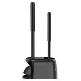 SetSail Toilet Brush and Plunger Set, Semi-Hidden