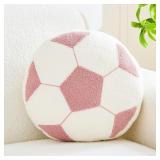 Lot of 2, Uvvyui Soccer Pillow Football Throw Pill