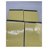 Lot of 24 Clifford Chance Yellow Notepads Back to