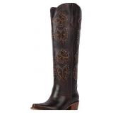 Size 11 Cowboy Boots for Women Rhinestone Butterfl