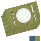 18 x 12 inch Polyester Rectangular Placemats Set o