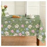 Horaldaily Tablecloth 52 70 Inch Rectangle, Magnol
