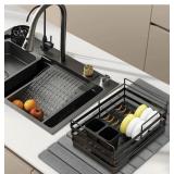 Stone Dish Drying Mat for Kitchen Counter | Quick