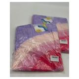 Lot of 2, Striped Bath Beach Poncho Towel with Hoo
