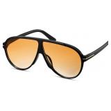 Trendy Oversized Aviator Sunglasses for Women Men