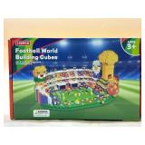 New football world building cubes