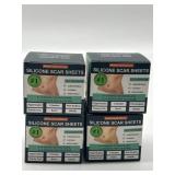 Lot of 4, Silicone Scar Sheets, Medical Grade Sili