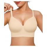 XL Popilush Bras for Women No Underwire Seamless W