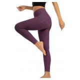 2XL (Khaki) High Waisted Leggings with Pockets for