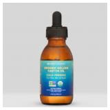 LOT of 3 Organic Golden Pure Castor Oil | Certifie