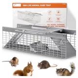 HOMESTEAD Live Rat Trap Indoor/Outdoor, Humane Liv
