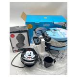 Lot of 2 Mickey & Friends Kitchen Appliances, 4 In