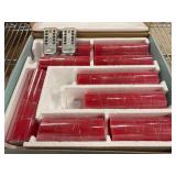 9 pack flameless candles real wax candles