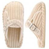 Size 6-7 Womens Slippers Adjustable House Shoes Me