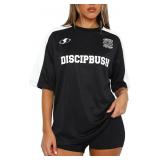 Lot of 2, Size S/XS DISCIPBUSH Graphic Tees for Wo