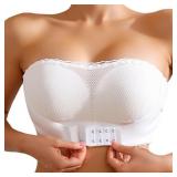 Size Large Lace Wireless Bra Comfort Fit Women