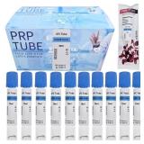 10 Pack Lab-Grade GFC Glass Tubes 10 mL with Separ