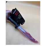 Ghost face bloody knife