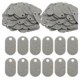 AceOrbit 500 Pcs Telecom Fiber Industrial Tags Gra