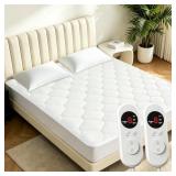 Heated Mattress Pad - King Size(78"x80"),Electric
