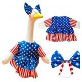 Yigney 4th of July Goose Outfits - 23 inch Porch G
