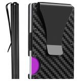 T-carbon RFID Signal Blocking Minimalist Wallet fo