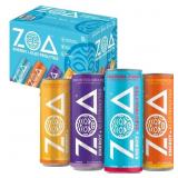 ZOA Zero Sugar Energy Drinks, Variety Pack - Sugar