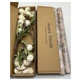 Lot of Home Decor, Includes 2 Ct 5pcs Artificial P