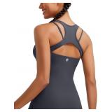 Size Large RUNNING GIRL Tank Tops with Built in Br