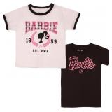 Size 14/16 girls Barbie Girls T-Shirts 2-Pack, Sho