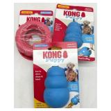 Lot of Kong Puppy Toys Size Small & Medium