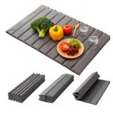 Large Stone Dish Drying Mat for Kitchen Counter, Q