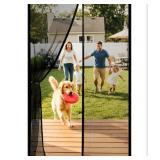 Size 38 x 84 Inches Magnetic Screen Door - Bugs Ou