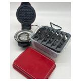 Dash Omelette Maker alongside kitchen organization