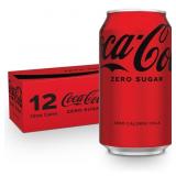 BB:07/2026 Coca-Cola Zero Sugar Soda Soft Drink Fr