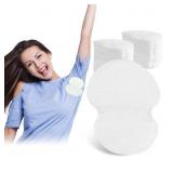 KONGDY 100 Pcs Armpit Sweat Pads, Pure Cotton Unde