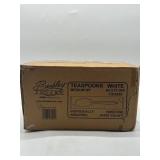 1,000 Ct Medium Weight Polypropylene Teaspoon, Whi