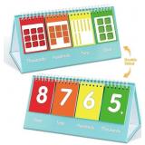 LOT OF 2 Auchq Student Place Value Flip Chart-Doub