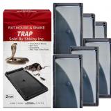 Lot of 3, Rat & Mouse Glue Traps 6 Pack, Large Bul