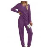 Size medium Fantaslook Womens Pajamas Sets Long Sl