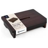 Small Acacia Step Stool for Adults, Non-Slip, Rich