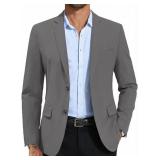 2XL COOFANDY Mens Casual Blazer Slim Fit Suit Jack