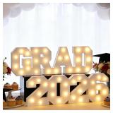 2026 Graduation Decorations- Light Up Letters "GRA