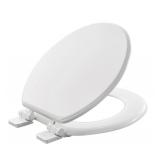 American Standard Moments Wood White Round Soft Cl